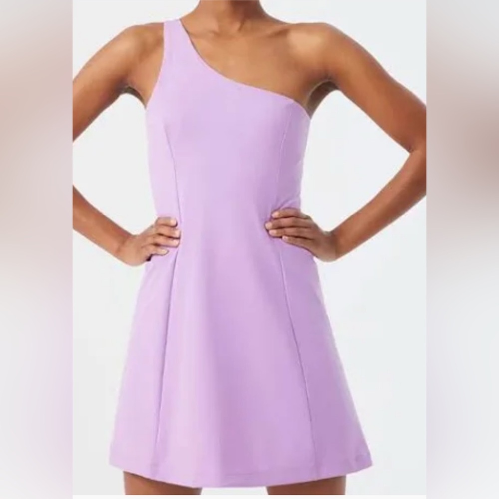 Outdoor Voices One Shoulder Athletic Dress